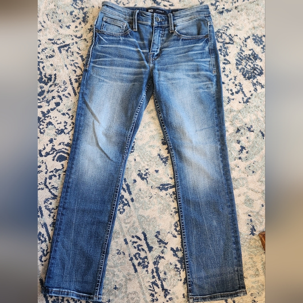 BKE MENS  Jake Straight Blue Jeans 29x30